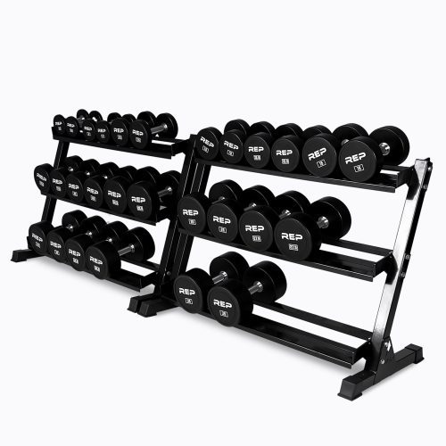 2.5-35kg set of REP Urethane Dumbbells