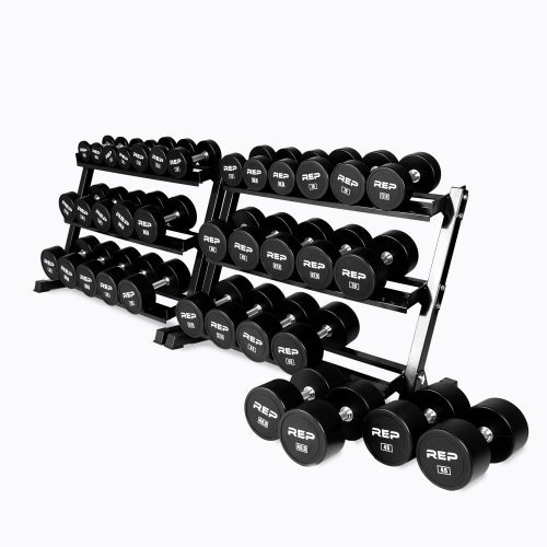 2.5-45kg set of REP Urethane Dumbbells