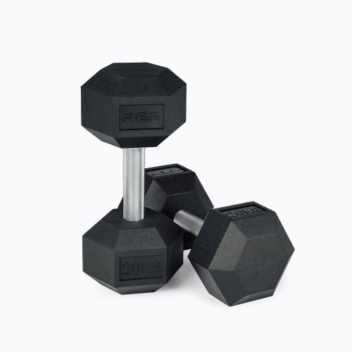 Pair of 20kg REP Hex Dumbbells