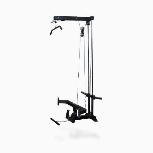 Plate-Loaded Lat Pulldown & Low Row With Rear Base Stabilizer 4000 Series