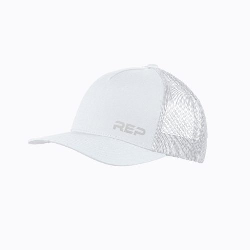 White/Silver REP Cap