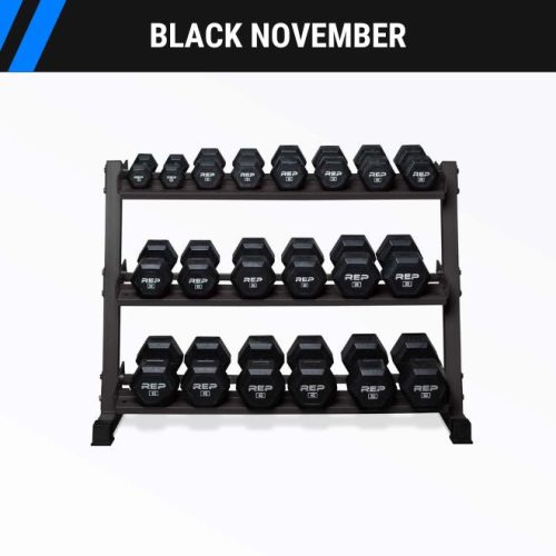 Rubber Coated Dumbbell Sets BN Thumbnail