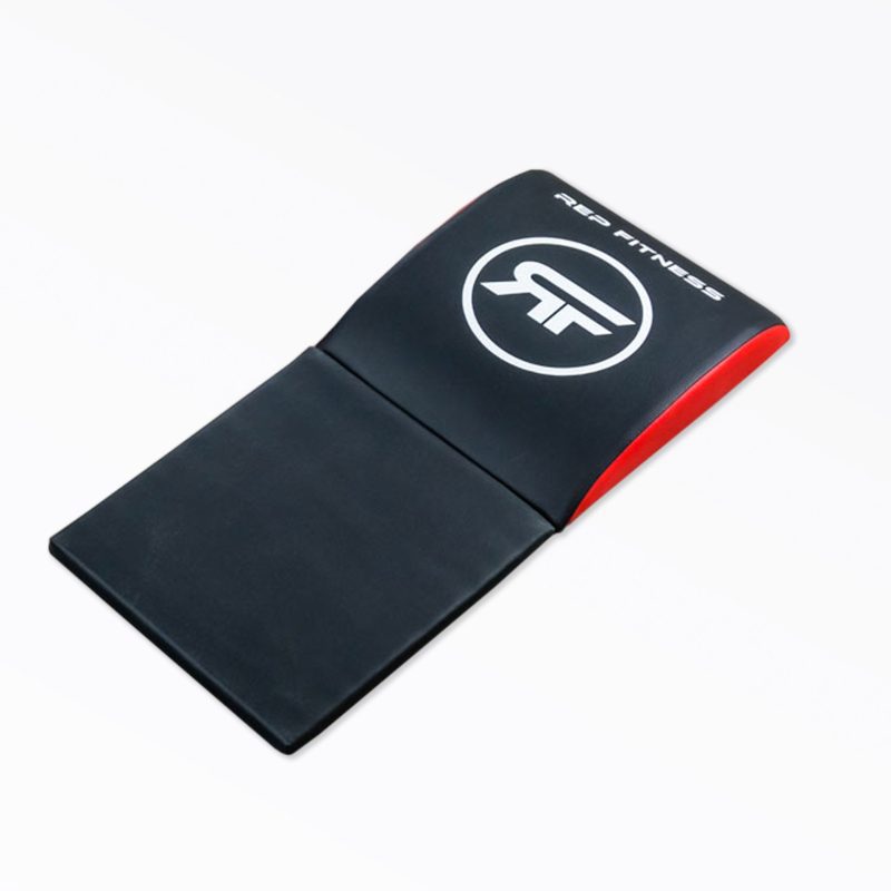 Red Ab Support Mat with tailbone protector.