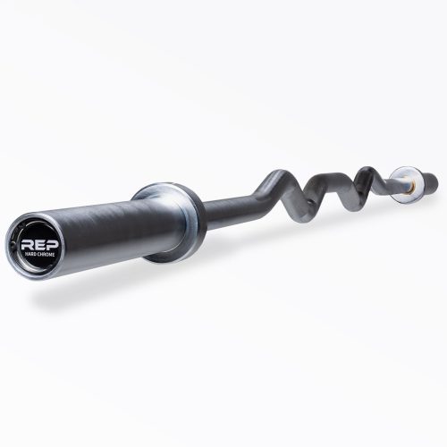 Hard Chrome Rackable Curl Bar