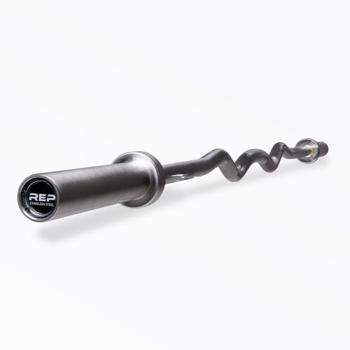 Stainless Steel Rackable Curl Bar