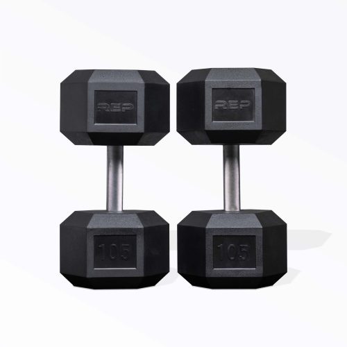 105lb Hex Dumbbell Pair