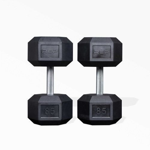 85lb Hex Dumbbell Pair