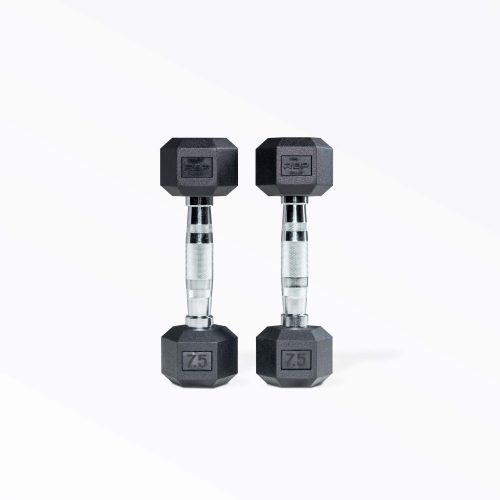 7.5lb Ergo Hex Dumbbell Pair