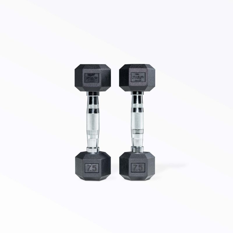 7.5lb Ergo Hex Dumbbell Pair