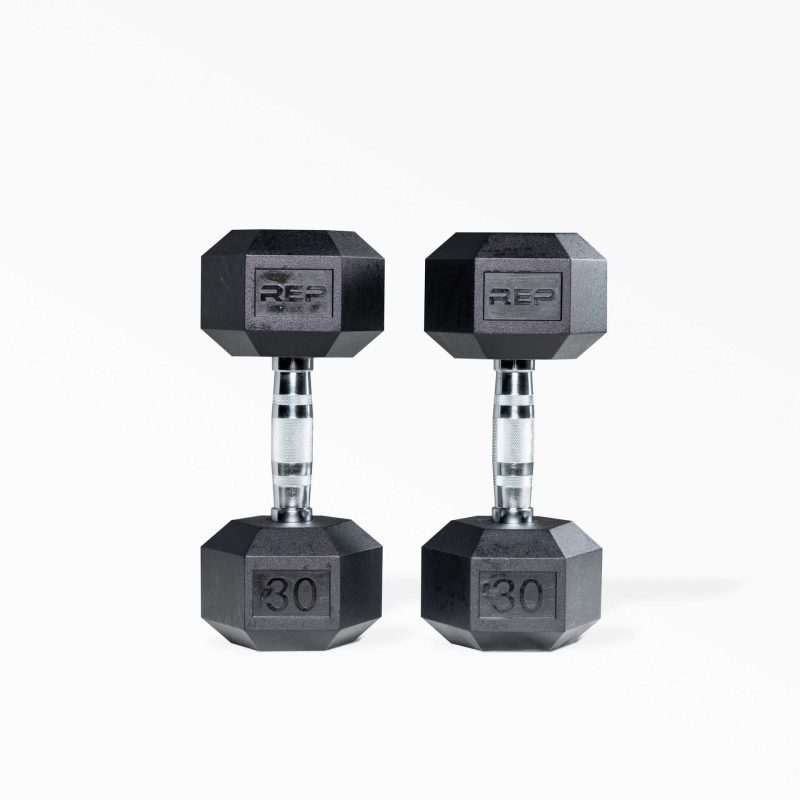 30lb Ergo Hex Dumbbell Pair