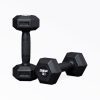 5lb Rubber Coated Hex Dumbbell Pair