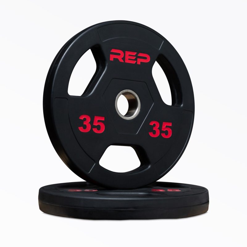 35lb Rubber Coated Olympic Plate Pair