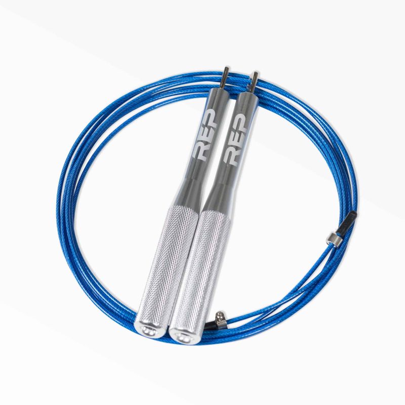 Competition Speed Rope with Silver Handles