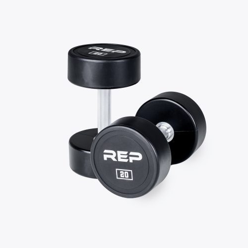 Pair of REP 20kg Urethane Dumbbells